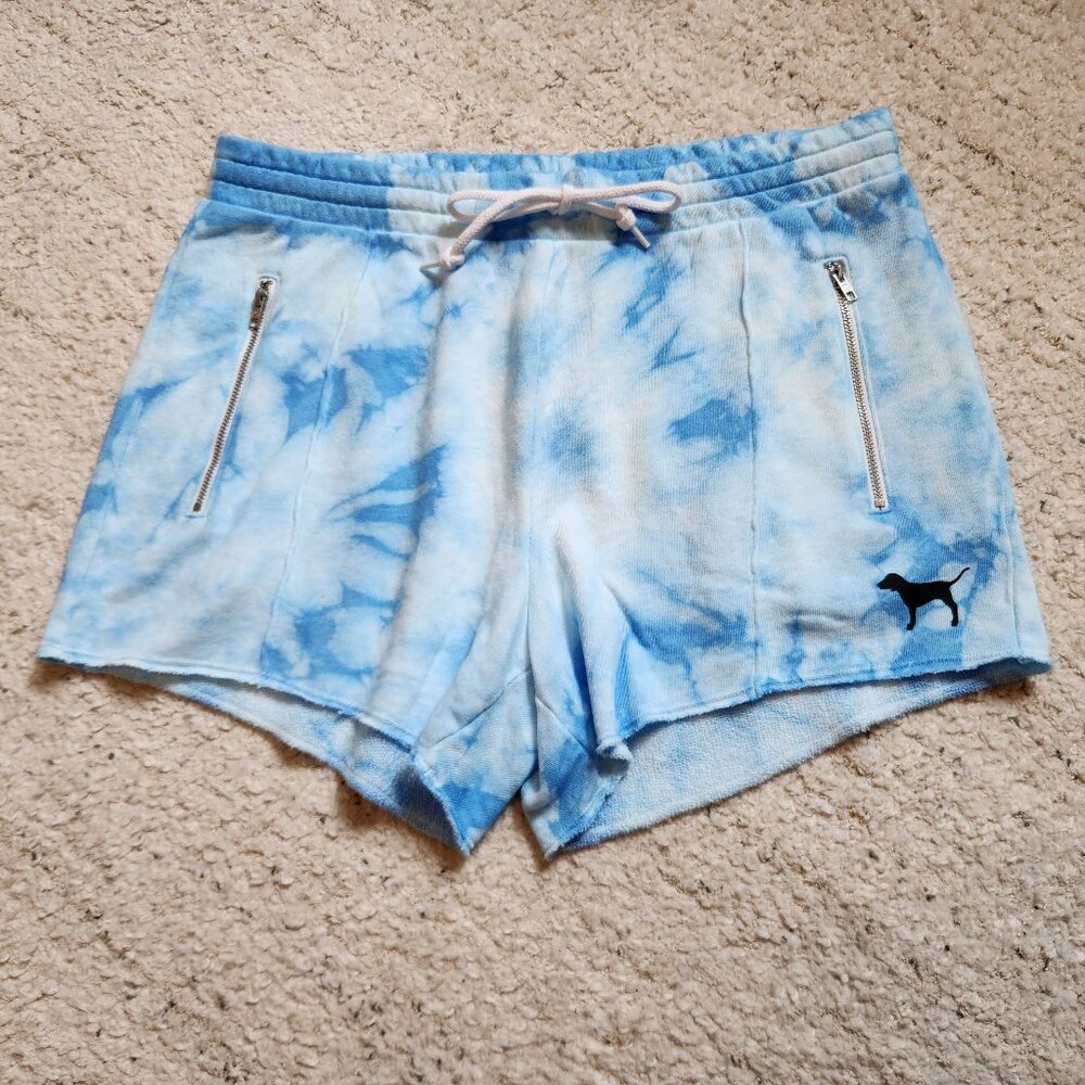 NWT Victoria's Secret PINK Tie Dye Lounge Shorts Size Medium